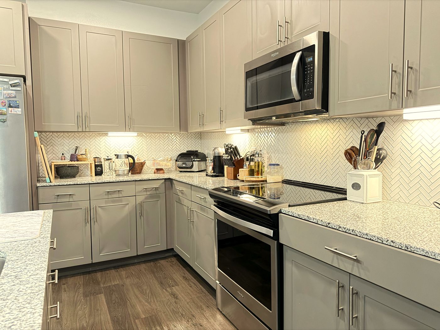 Kitchen after Sage Essence non-toxic cleaning in Austin, TX
